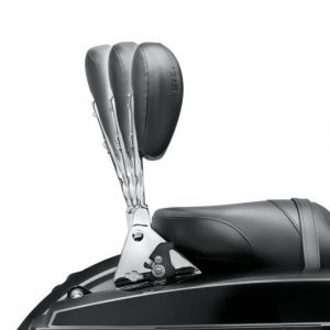 Premium Detachable Backrest with Adjustable Recline, Chrome 09-Later Touring 52300257