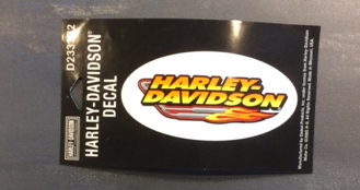 HARLEY-DAVIDSON DECAL 10X4.5 CM D233382