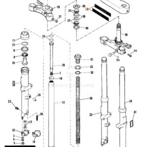 HARLEY-DAVIDSON®DECAL FORK CLAMP 14051-86