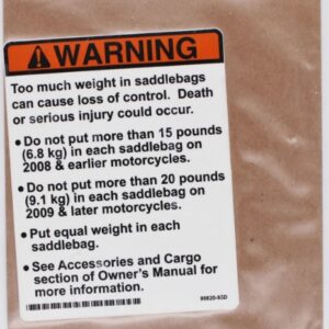 HARLEY-DAVIDSON®LABEL S'BAG 90820-93D