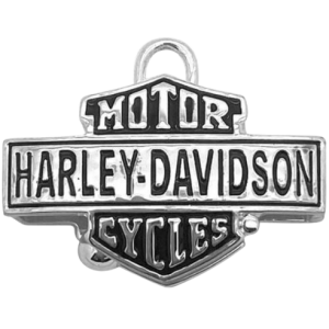 Campanella Harley-Davidson® Checkered Flag #1 Skull Logo Motorcycle Ride  Bell