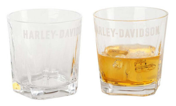 HARLEY-DAVIDSON®ROCKS GLASS SET HDX-98739