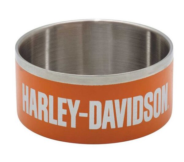 HARLEY-DAVIDSON®PET BOWL ORANGE LARGE HDX-90201