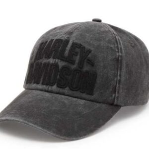 HARLEY-DAVIDSON®WOVEN BLACK CAP 97715-25VM