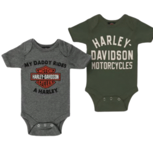 HARLEY-DAVIDSON® MY DADDY RIDES A HARLEY SET GROEN/ GRIJS 3059437