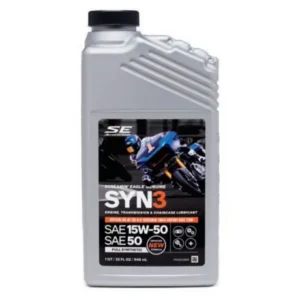 Screamin Eagle Syn3 Motorcycle Oil 15W50 / SAE50 Full Synthetic 1 Liter 62600153