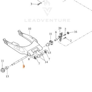 PIVOT SHAFT 47540-11