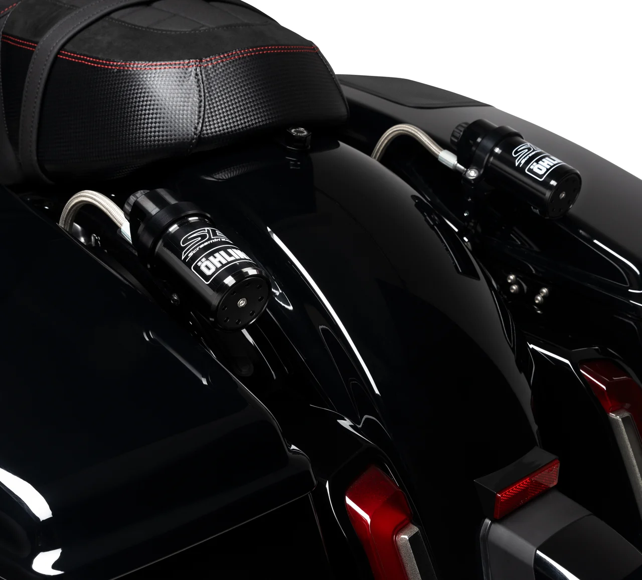 Screamin' Eagle/Öhlins Remote Reservoir achterschokdempers 54000350