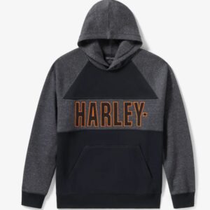 HARLEY-DAVIDSON®HOODIE BLACK/GREY 96714-25VM
