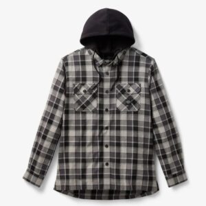 HARLEY-DAVIDSON®BLACK/GREY PLAID 96730-25VM