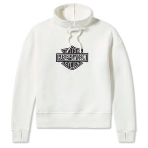 HARLEY-DAVIDSON® ESSENTIAL BAR & SHIELD FUNNEL NECK PULLOVER 96754-25VW