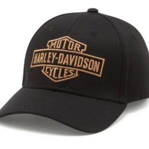 HARLEY-DAVIDSON®STRETCH FIT HAT BLACK 97750-25VM