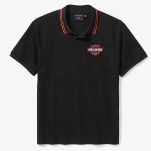 HARLEY-DAVIDSON®POLO BLACK 99252-25VM