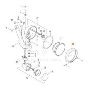 Passing Lamp Ring 67700120