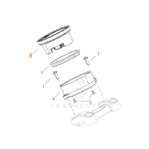 Instrument Cluster 4 km/h calibrated 70900972