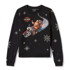 HARLEY-DAVIDSON® HAPPY HARLEY DAYS DAMES SWEATER 96823-25VW