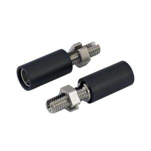 Turn signal extensions, 27mm. M8 threaded. Black 943852