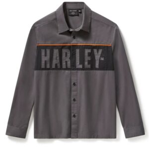 HARLEY-DAVIDSON® ESSENTIAL LANGE MOUWEN MECHANICS SHIRT 96805-25VM