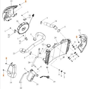 SCREW,CUST,6 LOBE,SHOULDER,M6X 10500208
