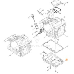 OIL PAN,ASSEMBLY,BLACK  24400208A