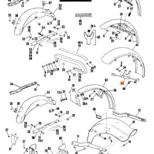 Fender Brace, front fender