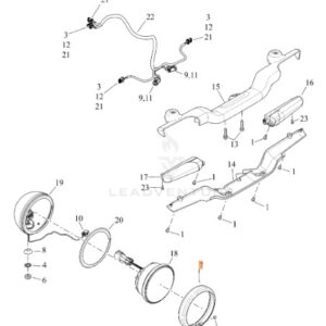 Ring, Bezel, Lamp 68725-62A
