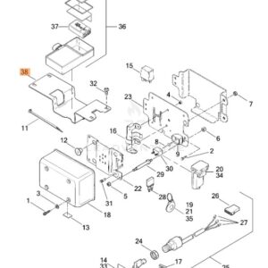 SIREN BRACKET, MOTORCYLE SECURITY 70470-01A